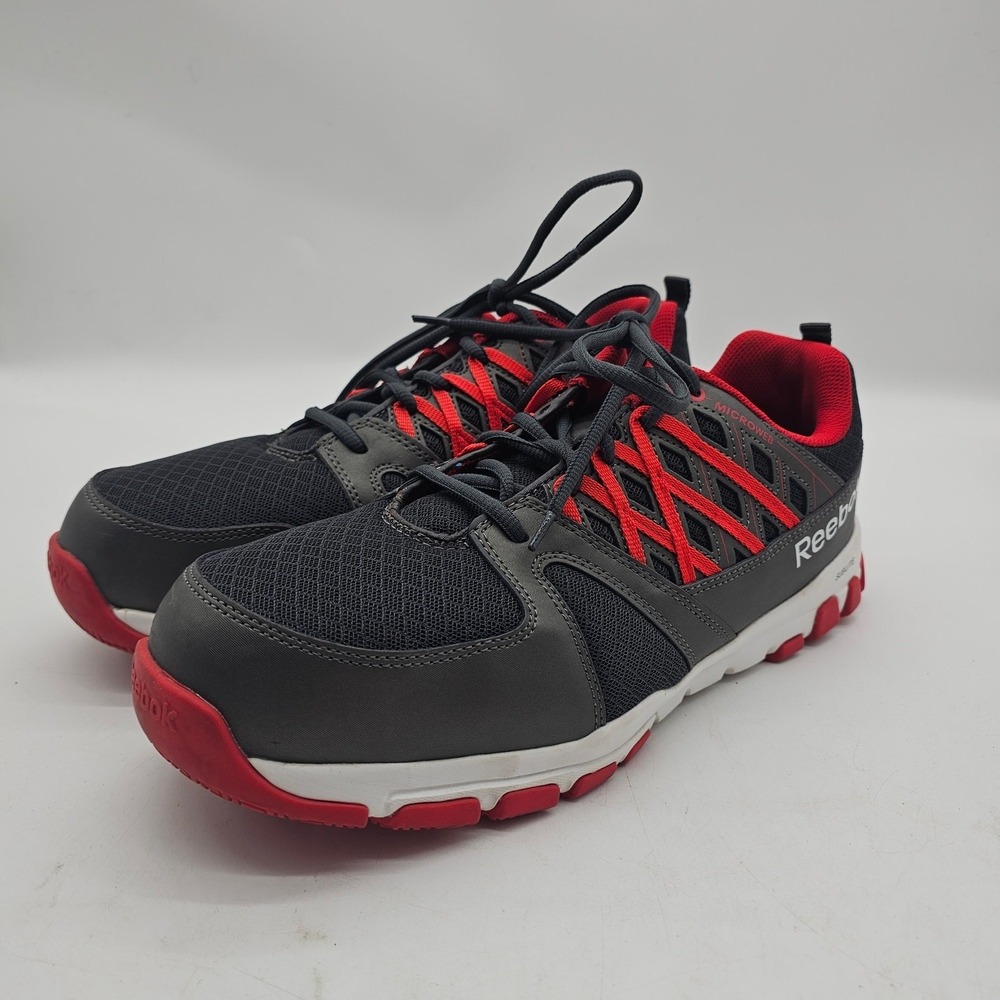 NWOB Reebok Men's Sublite Steel Toe Althetic Work Shoes RB4005 size 12M